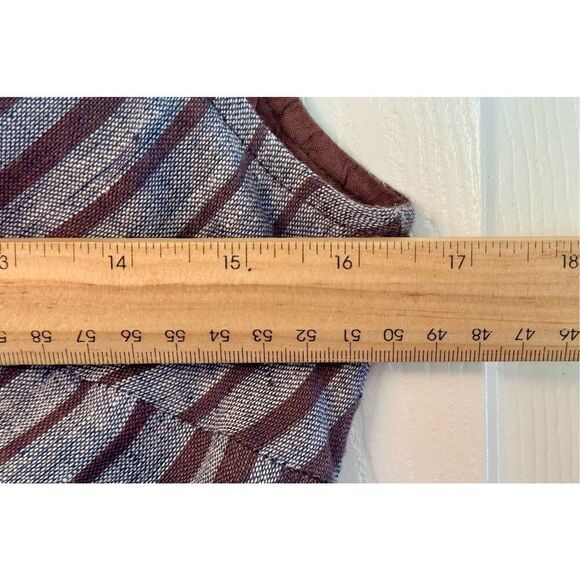 The Sundance Allende Summer Time 100% Linen Midi Dress Women's Petite 4 - Picture 9 of 9